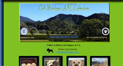 Desktop Screenshot of oakmeadowslabs.com